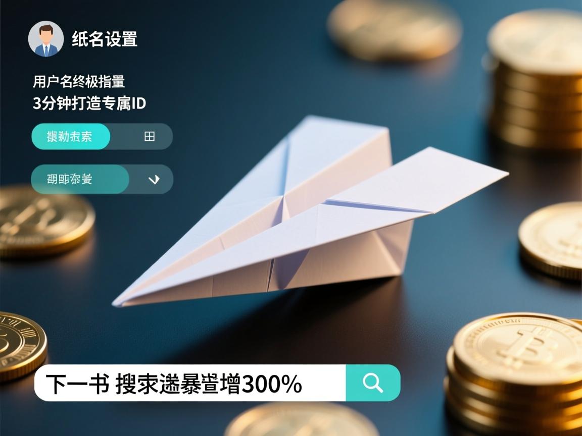 纸飞机用户名设置终极指南,3分钟打造专属ID,搜索量暴增300%