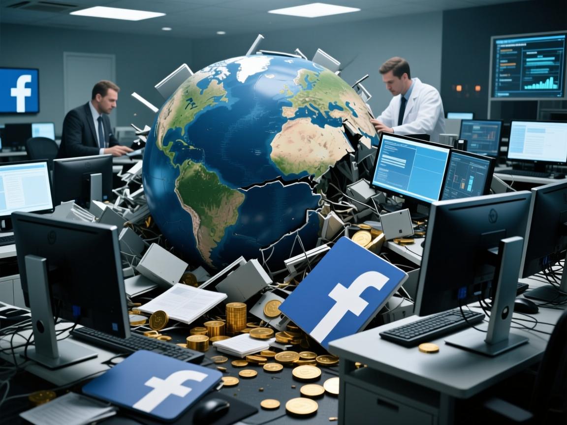 电脑版脸书全球大面积瘫痪!技术专家深度解密7大幕后真凶