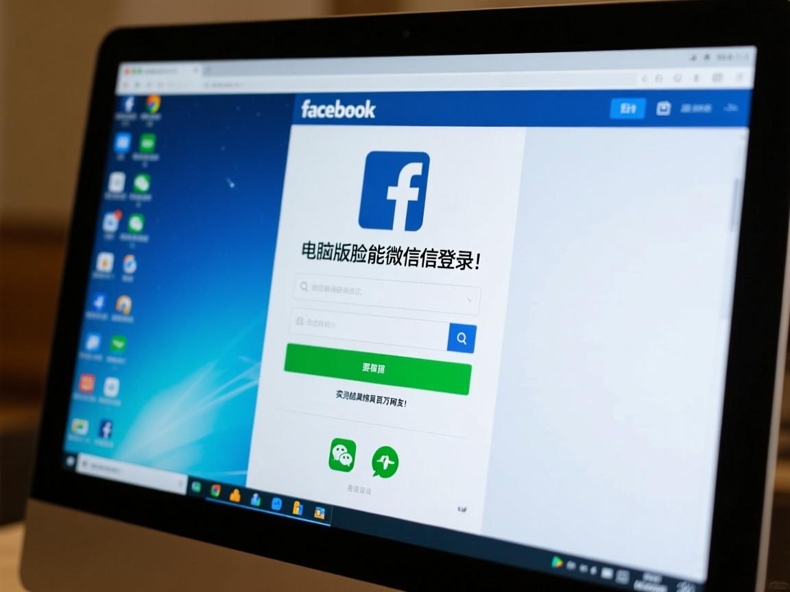 电脑版脸书能用微信登录？实测结果惊呆百万网友！
