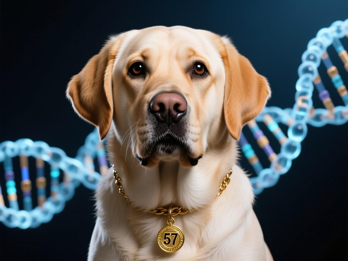 天价萌宠来袭!拉布拉多变种57揭秘,七位数身价背后的基因奇迹