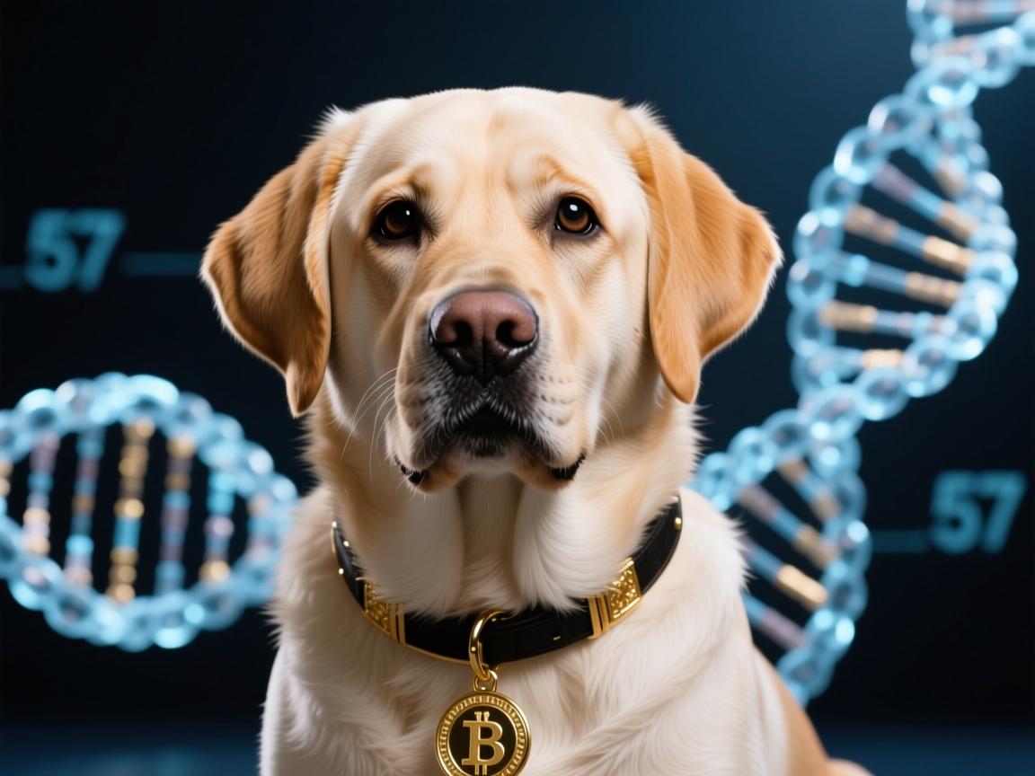 天价萌宠来袭!拉布拉多变种57揭秘,七位数身价背后的基因奇迹
