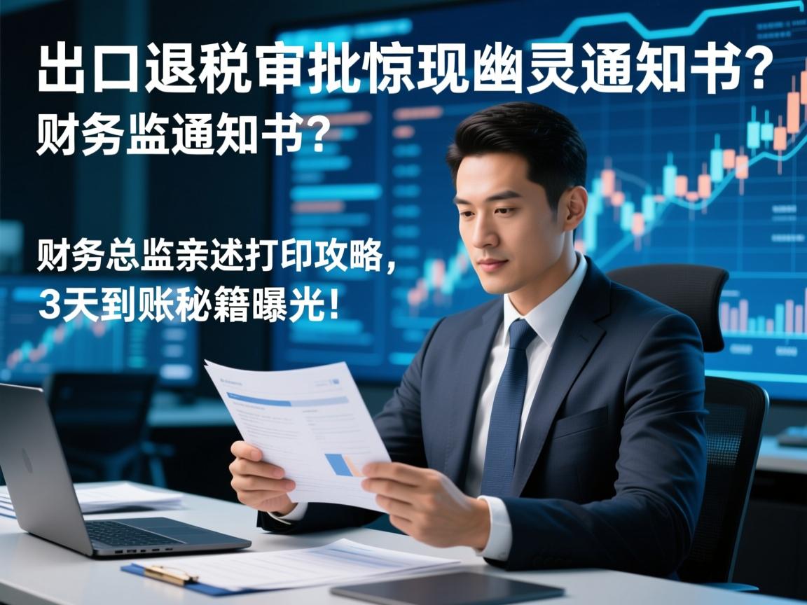 出口退税审批惊现幽灵通知书?财务总监亲述打印攻略,3天到账秘籍曝光!