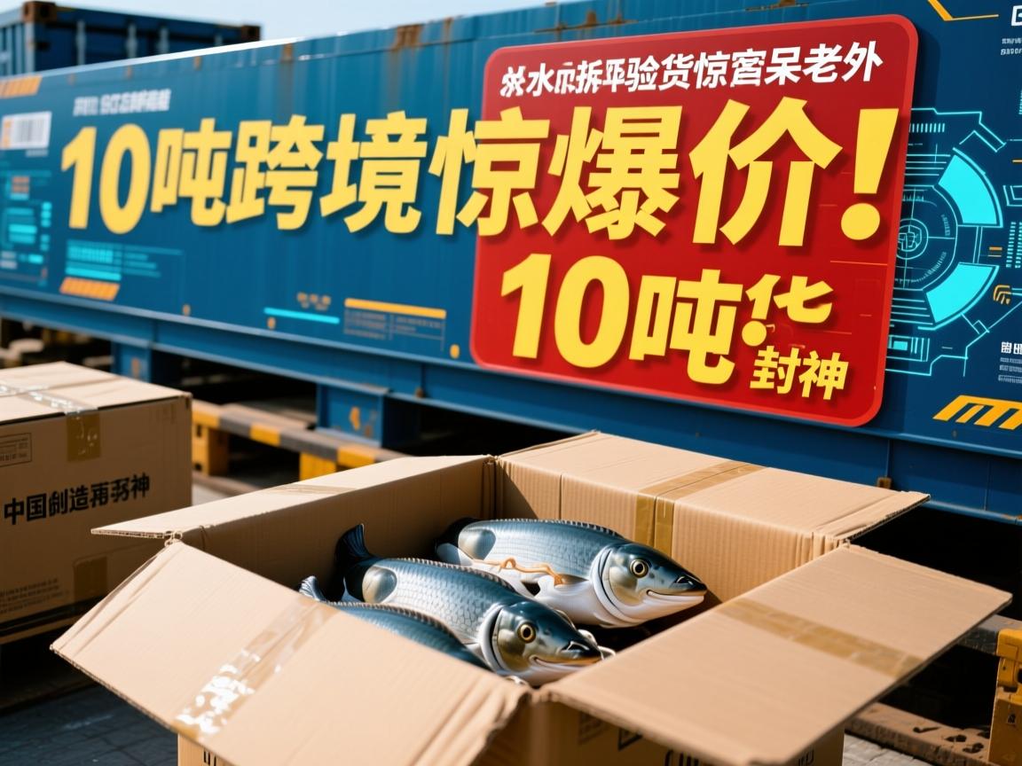 10吨水产跨境惊爆价!拆箱验货惊呆老外,中国制造再封神