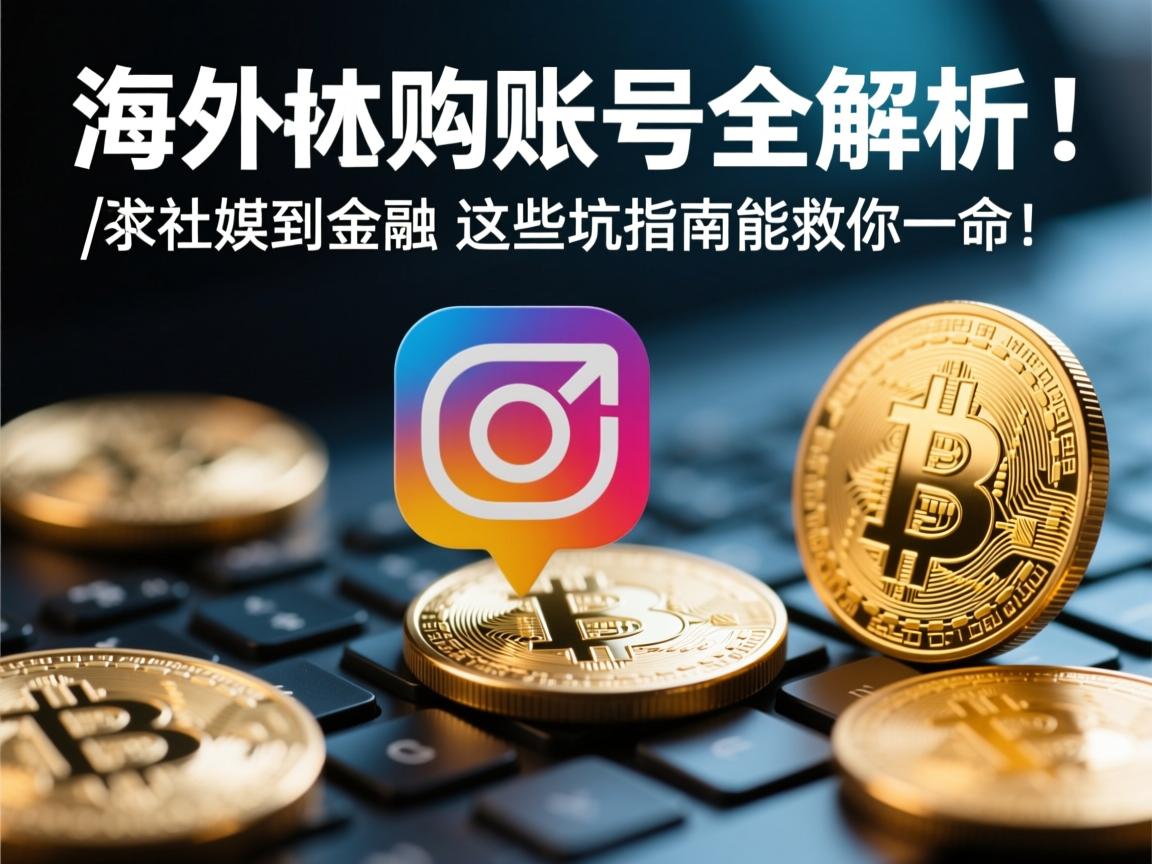 海外代购账号全解析,从社媒到金融,这些避坑指南能救你一命!