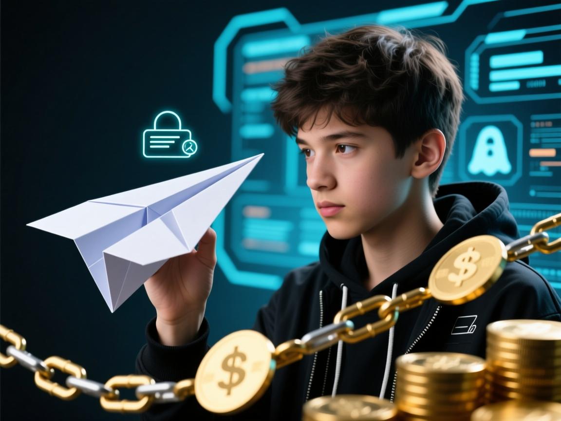 纸飞机加密风暴!00后黑客自曝幽灵登录术,竟牵扯出暗网交易链?