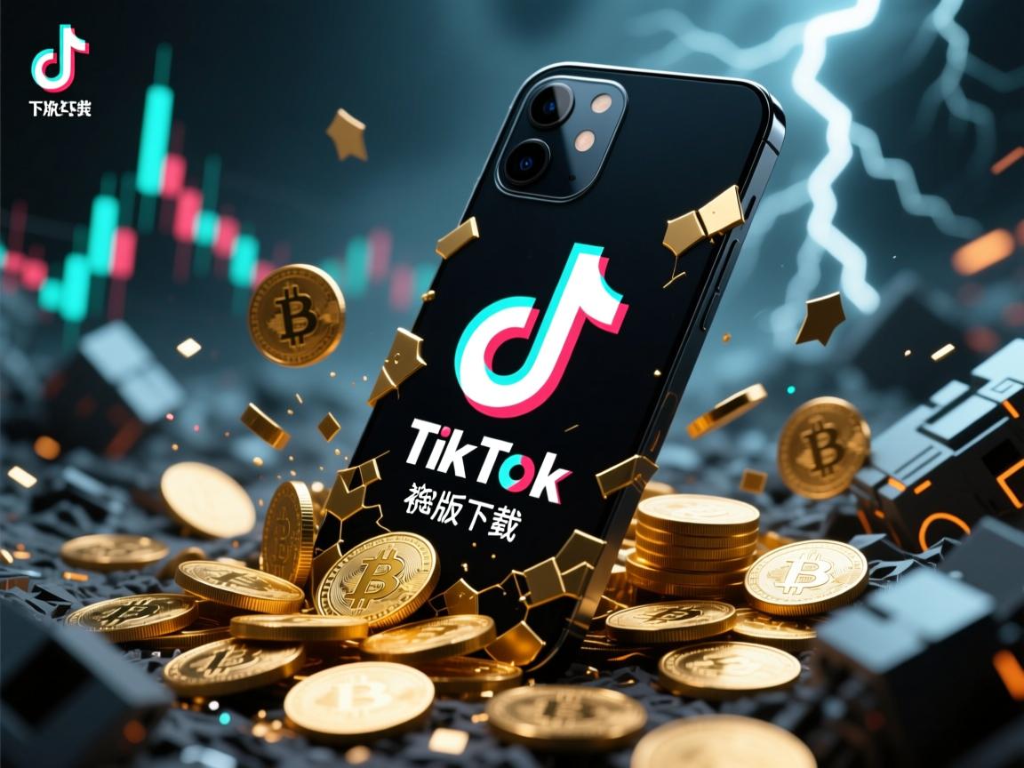 破解版TikTok下载,一场精心伪装的数字灾难,你的手机正在被掏空!