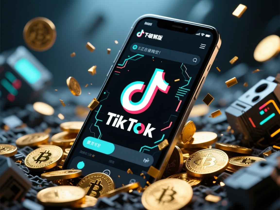 破解版TikTok下载,一场精心伪装的数字灾难,你的手机正在被掏空!