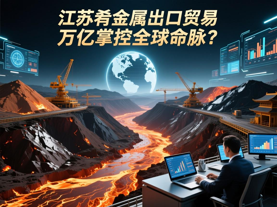 江苏稀有金属出口贸易,万亿矿脉上的无声博弈,谁在掌控全球命脉?