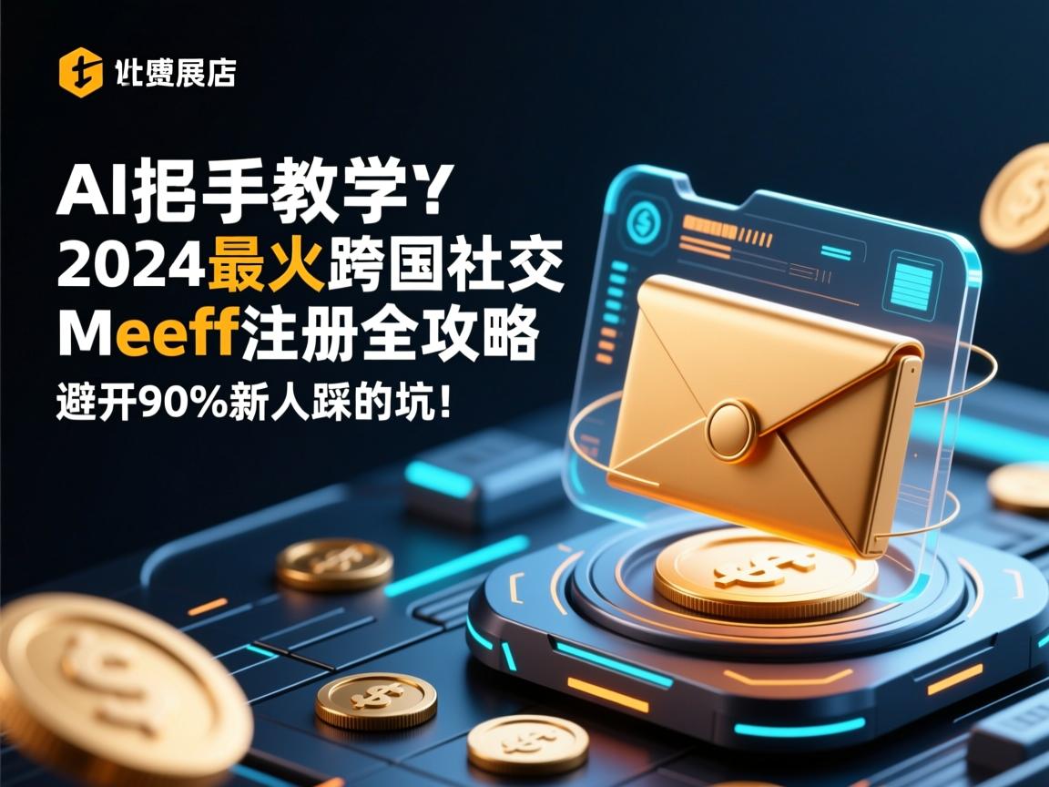 AI手把手教学，2024最火跨国社交邮箱Meeff注册全攻略，避开90%新人踩的坑！
