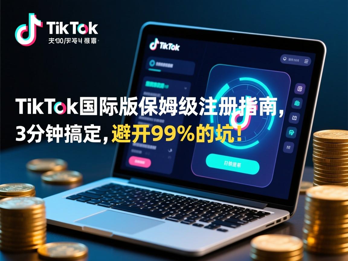 TikTok国际版保姆级注册指南，3分钟搞定，避开99%的坑！