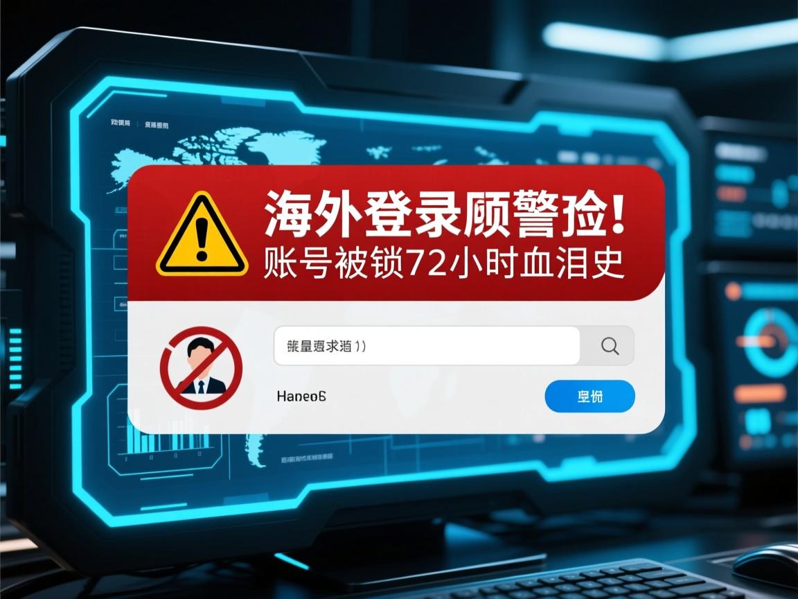 海外登录警告!账号被锁72小时血泪史