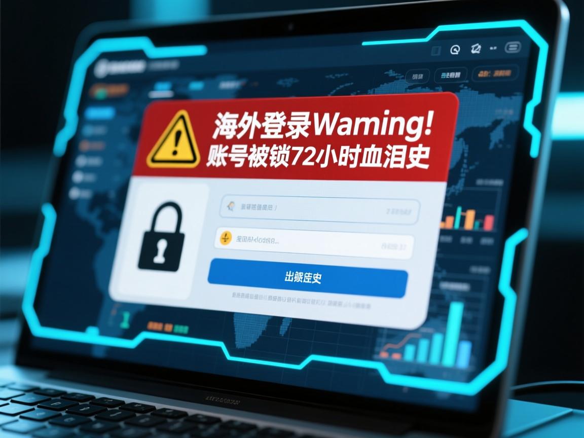 海外登录警告!账号被锁72小时血泪史