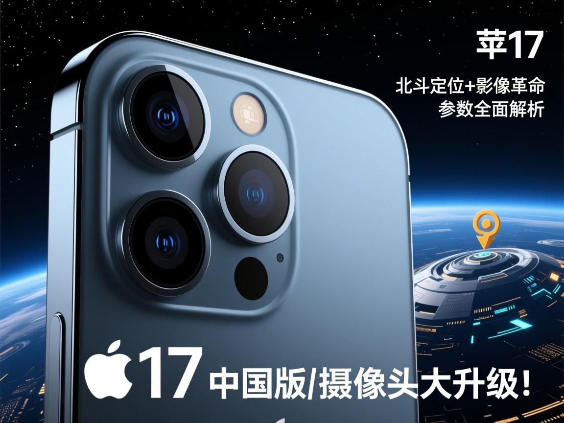苹果17中国版摄像头大升级!北斗定位+影像革命,参数全面解析