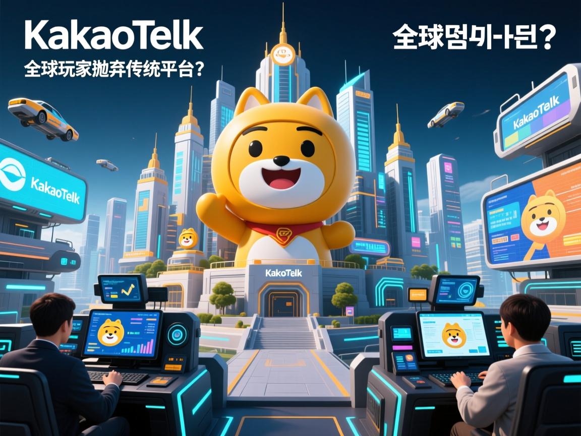 韩国巨头KakaoTalk游戏帝国崛起!全球玩家为何抛弃传统平台?