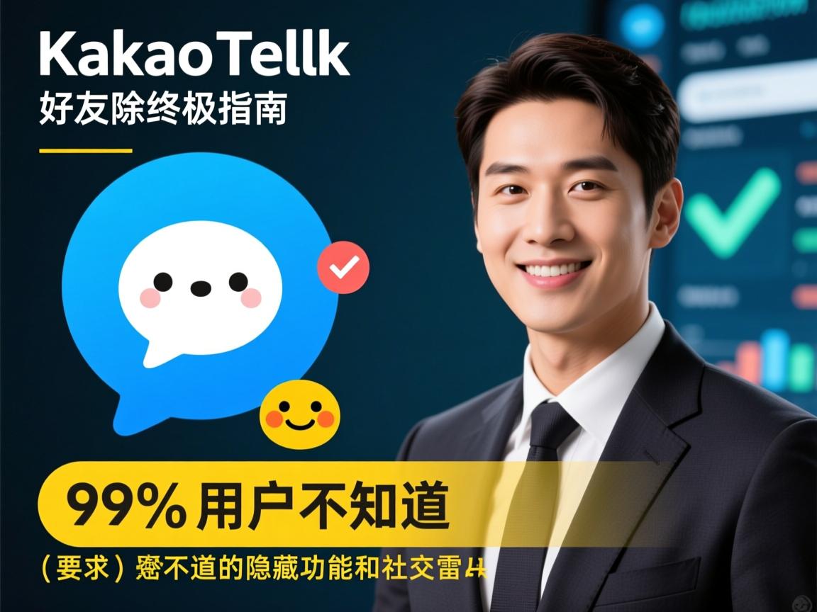 KakaoTalk好友删除终极指南,99%用户不知道的隐藏功能和社交雷区