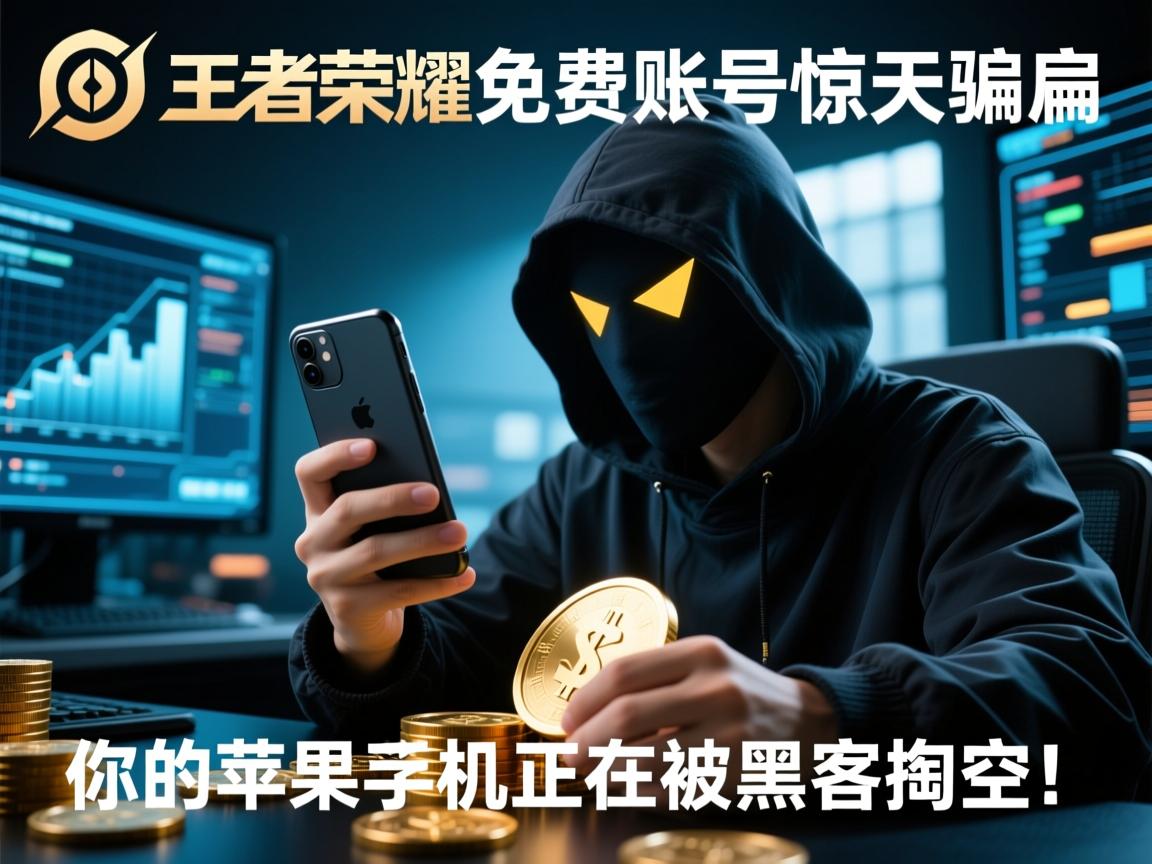 王者荣耀免费账号惊天骗局，你的苹果手机正在被黑客掏空！