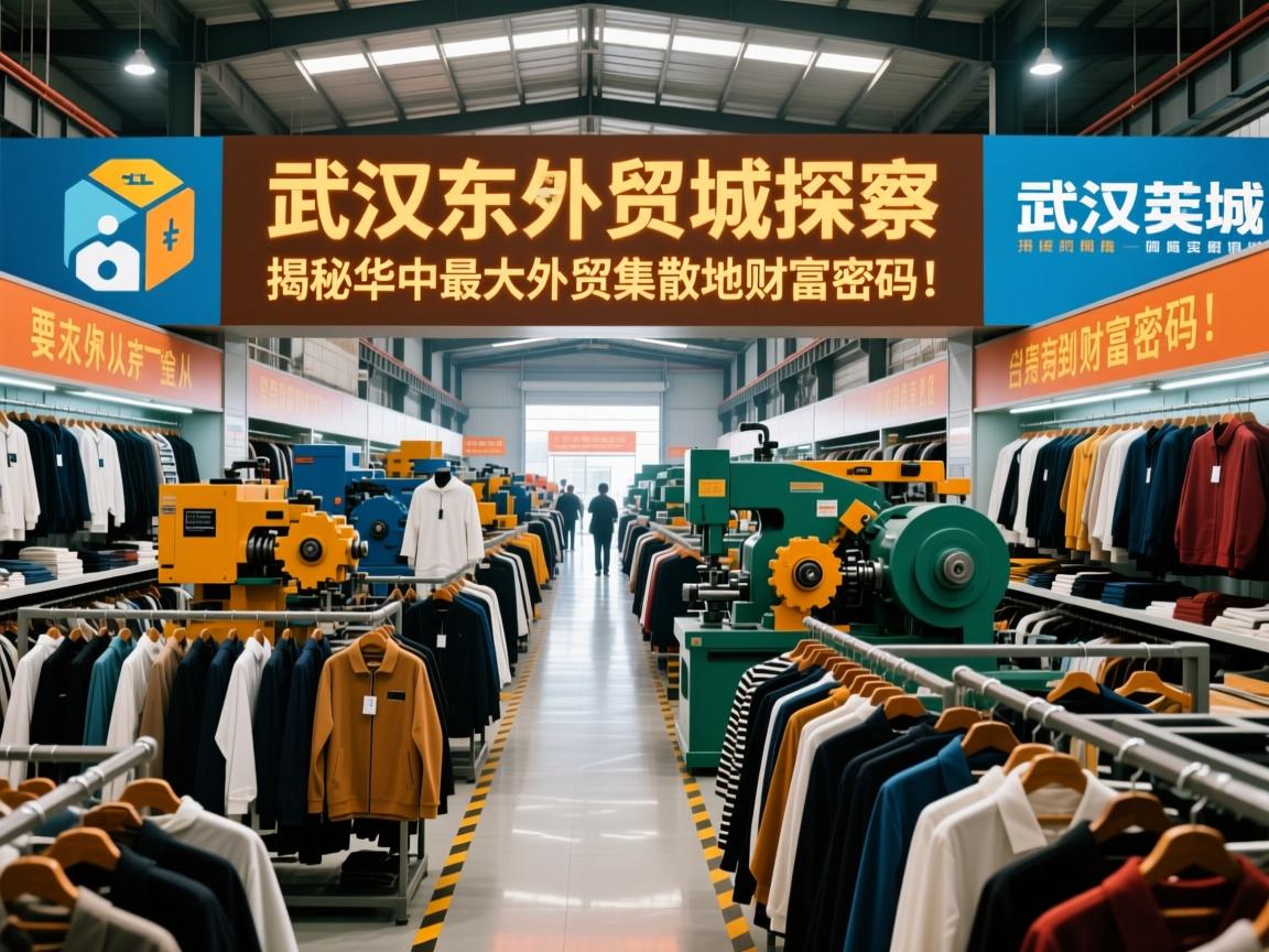 武汉徐东外贸城探秘,从服装到机械,揭秘华中最大外贸集散地的财富密码!