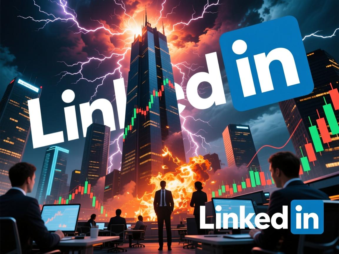 LinkedIn财报暴雷!职场社交巨头为何跌落神坛?深度解析背后三大致命伤