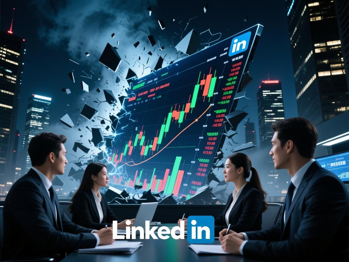 职场社交帝国崩盘夜!LinkedIn股价雪崩背后,藏着三个致命陷阱