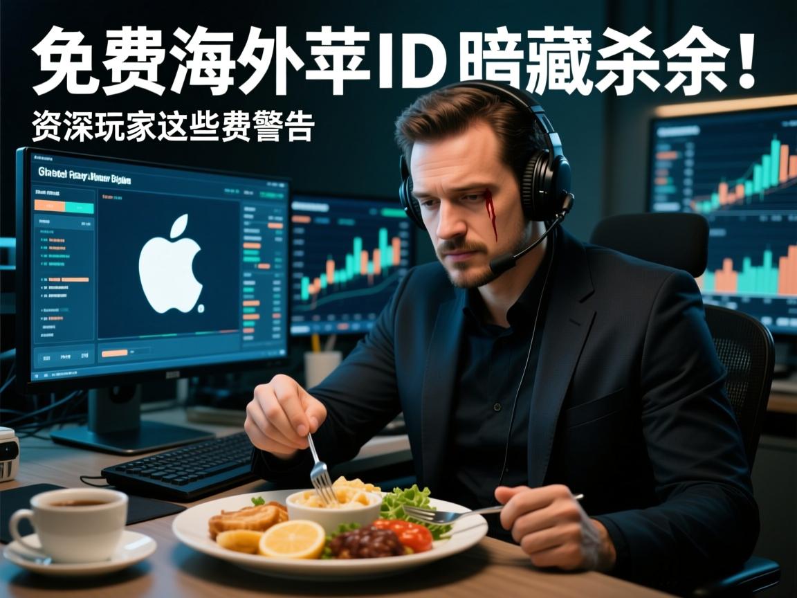 免费海外苹果ID暗藏杀机!资深玩家血泪警告,别碰这些免费午餐