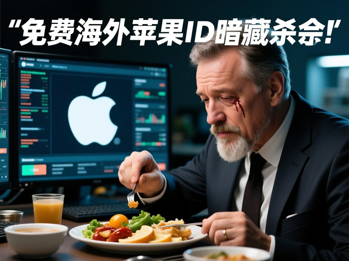免费海外苹果ID暗藏杀机!资深玩家血泪警告,别碰这些免费午餐