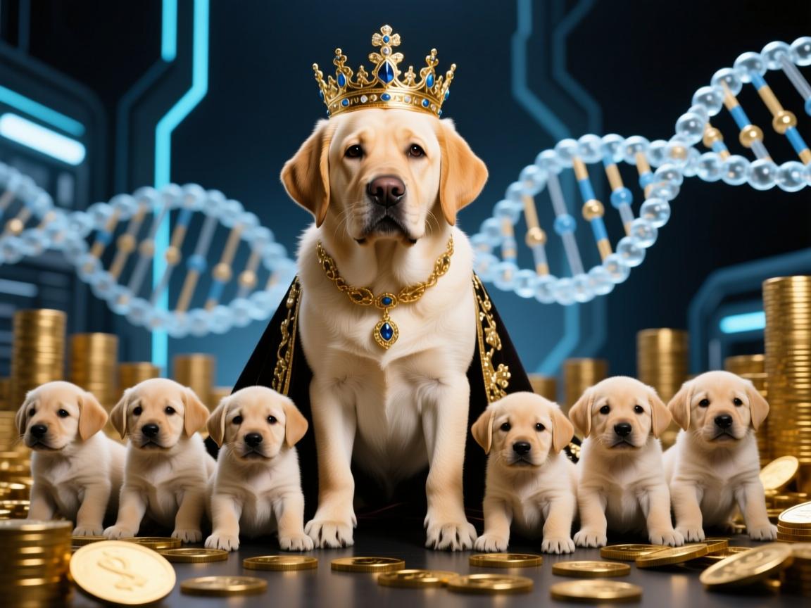 拉布拉多变种60,天价犬王诞生记,30万幼崽背后的基因狂想曲