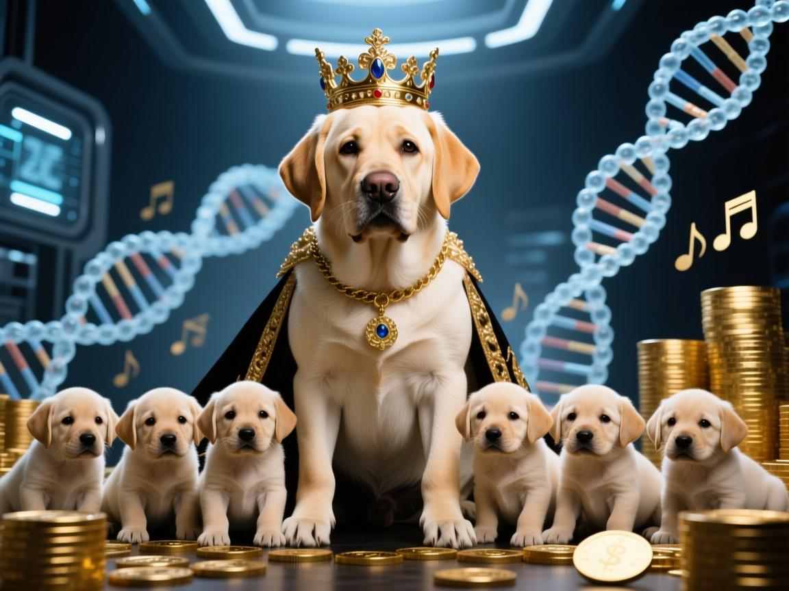 拉布拉多变种60,天价犬王诞生记,30万幼崽背后的基因狂想曲