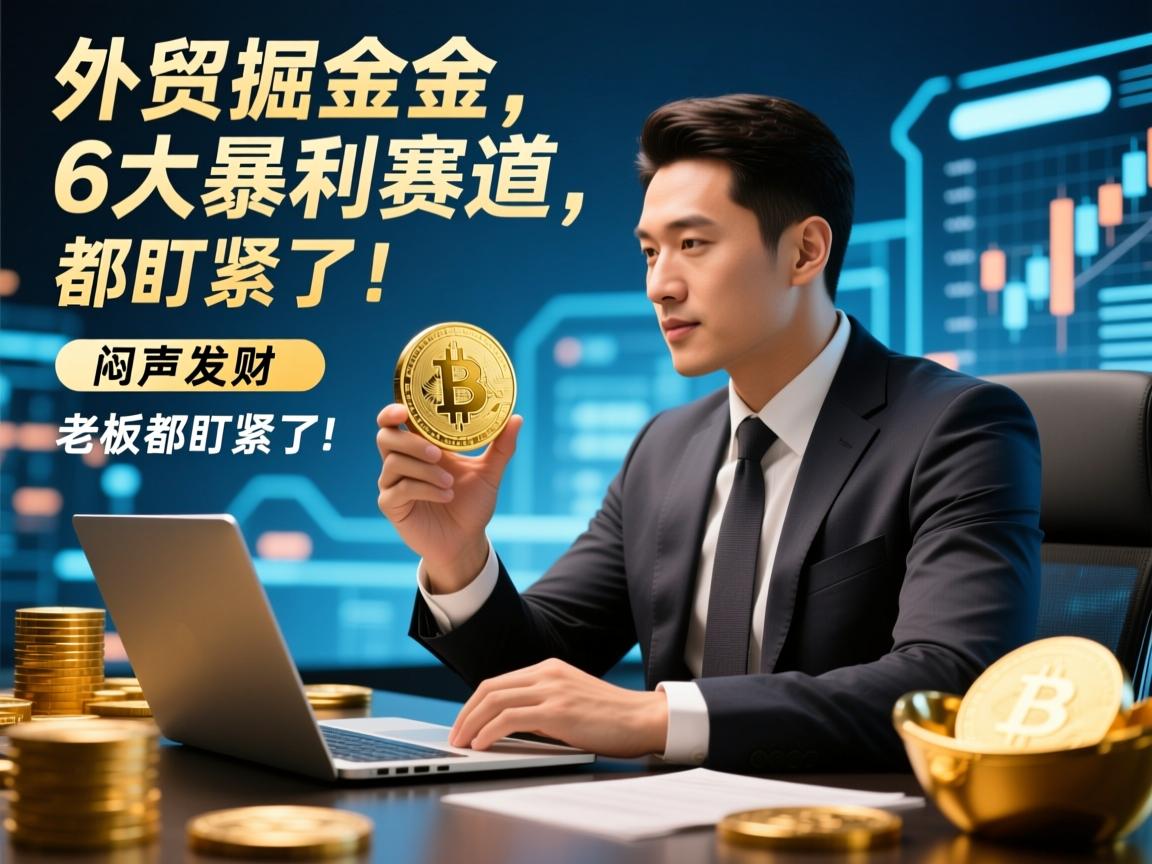 外贸掘金,这6大暴利赛道,闷声发财的老板都盯紧了!