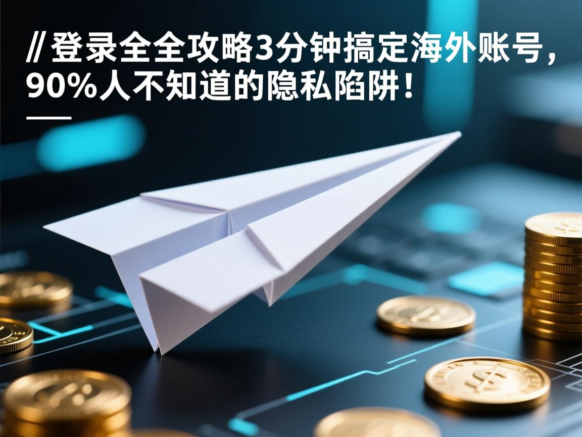 纸飞机登录全攻略,3分钟搞定海外账号,90%人不知道的隐私陷阱!
