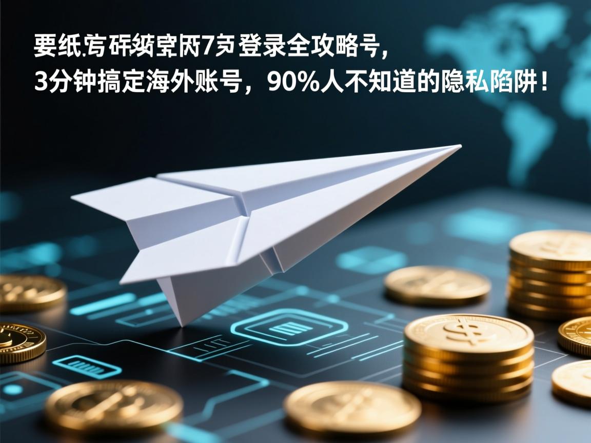 纸飞机登录全攻略,3分钟搞定海外账号,90%人不知道的隐私陷阱!