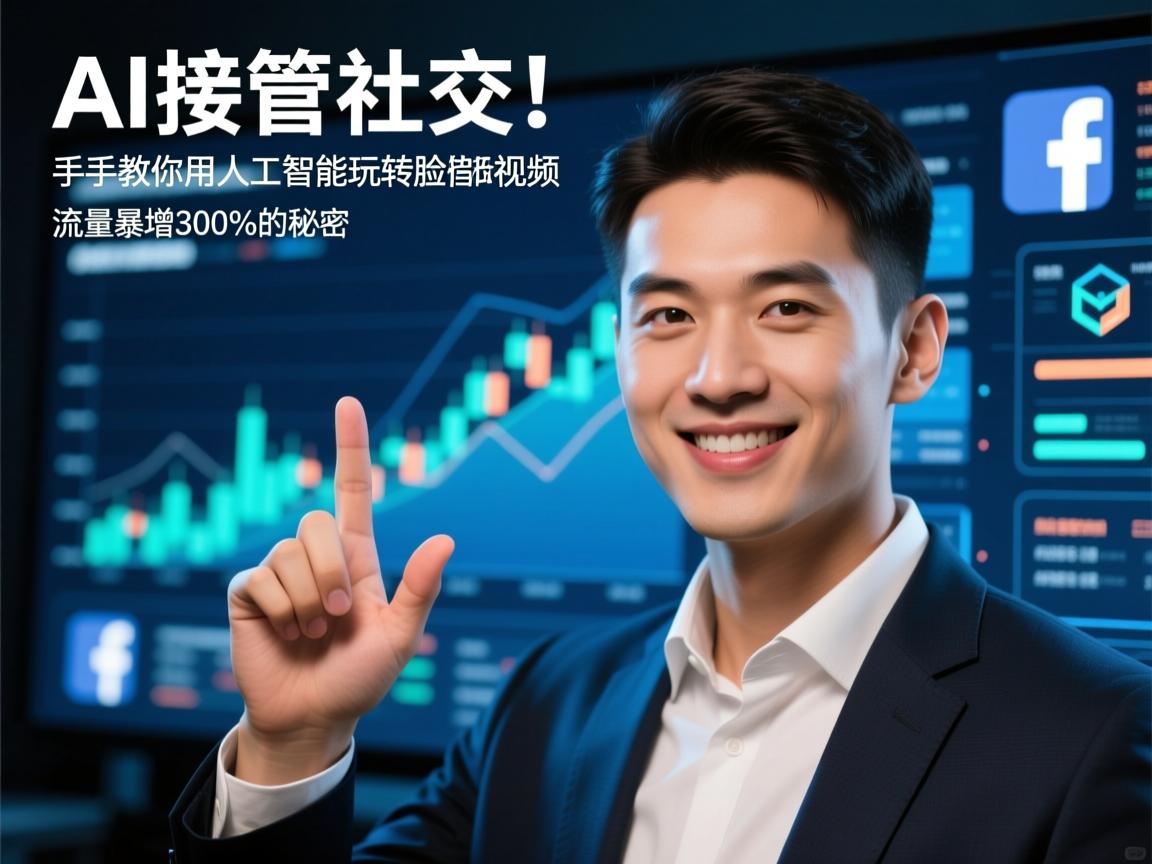 AI接管社交！手把手教你用人工智能玩转脸书视频，流量暴增300%的秘密