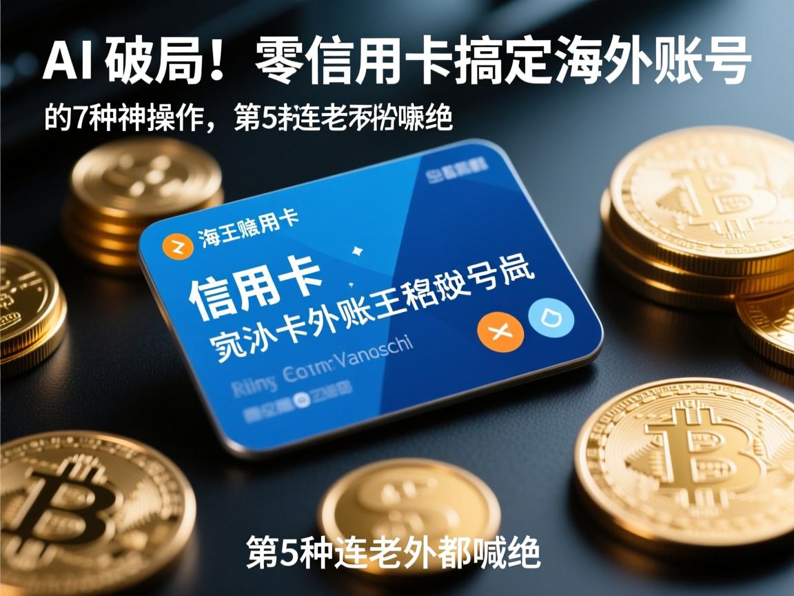 AI破局!零信用卡搞定海外账号的7种神操作,第5种连老外都喊绝