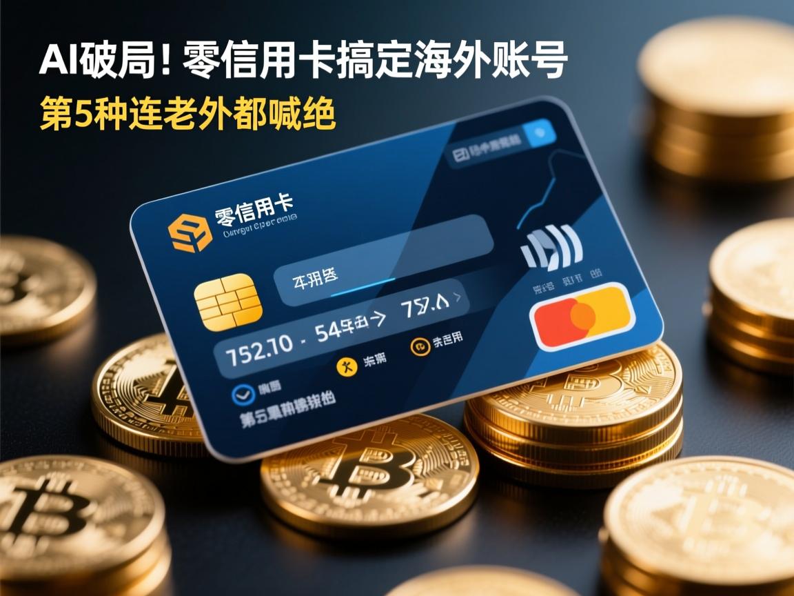 AI破局!零信用卡搞定海外账号的7种神操作,第5种连老外都喊绝