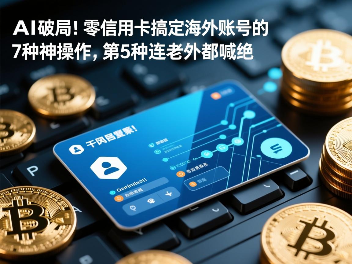 AI破局!零信用卡搞定海外账号的7种神操作,第5种连老外都喊绝