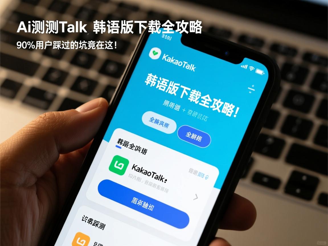 AI实测,KakaoTalk韩语版下载全攻略,90%用户踩过的坑竟在这!