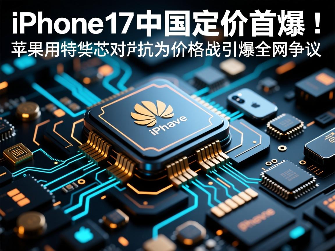 iPhone 17中国定价首曝!苹果用特供芯对抗华为,价格战引爆全网争议