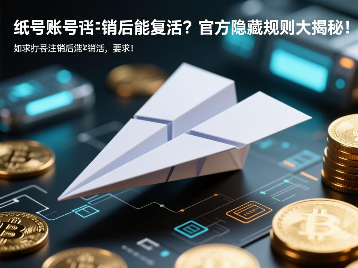 纸飞机账号注销后竟能复活?官方隐藏规则大揭秘!