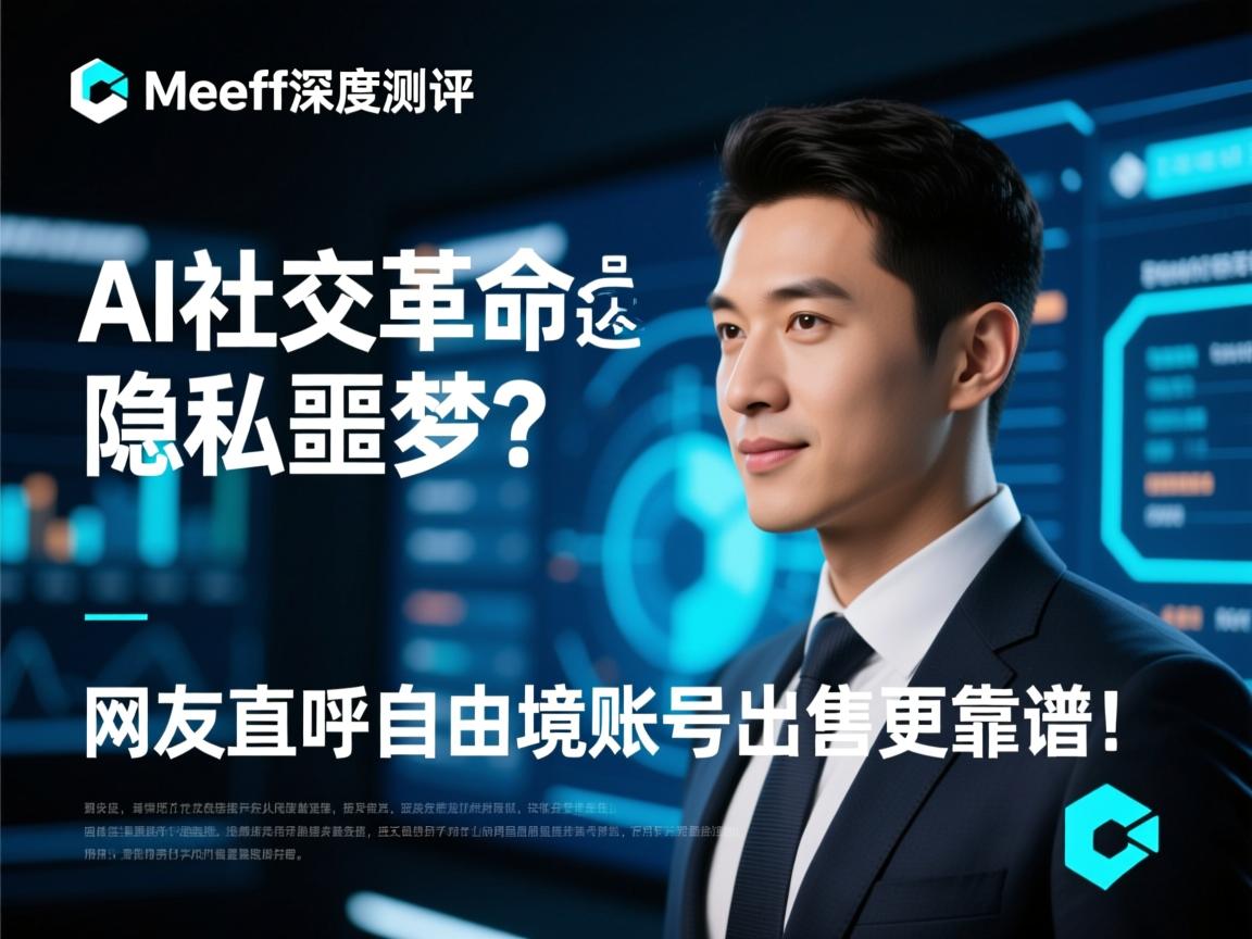 Meeff深度测评,AI社交革命还是隐私噩梦?网友直呼自由境账号出售更靠谱!