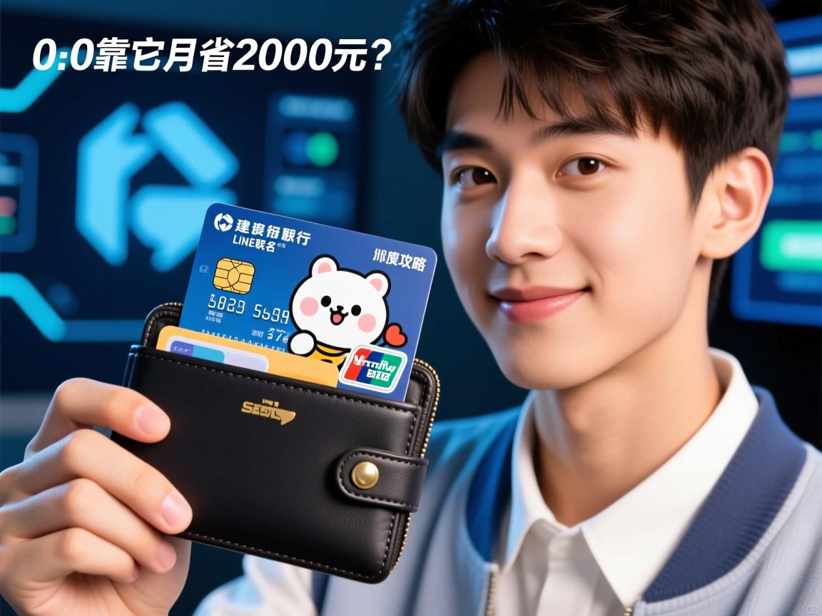 一卡萌翻钱包!建行LINE联名卡深度攻略,00后靠它月省2000元?