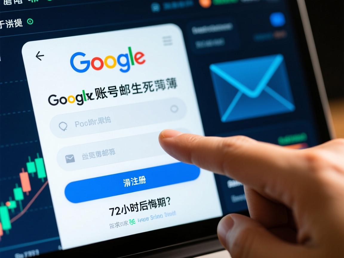 谷歌账号生死簿,手滑注册的邮箱竟有72小时后悔期?