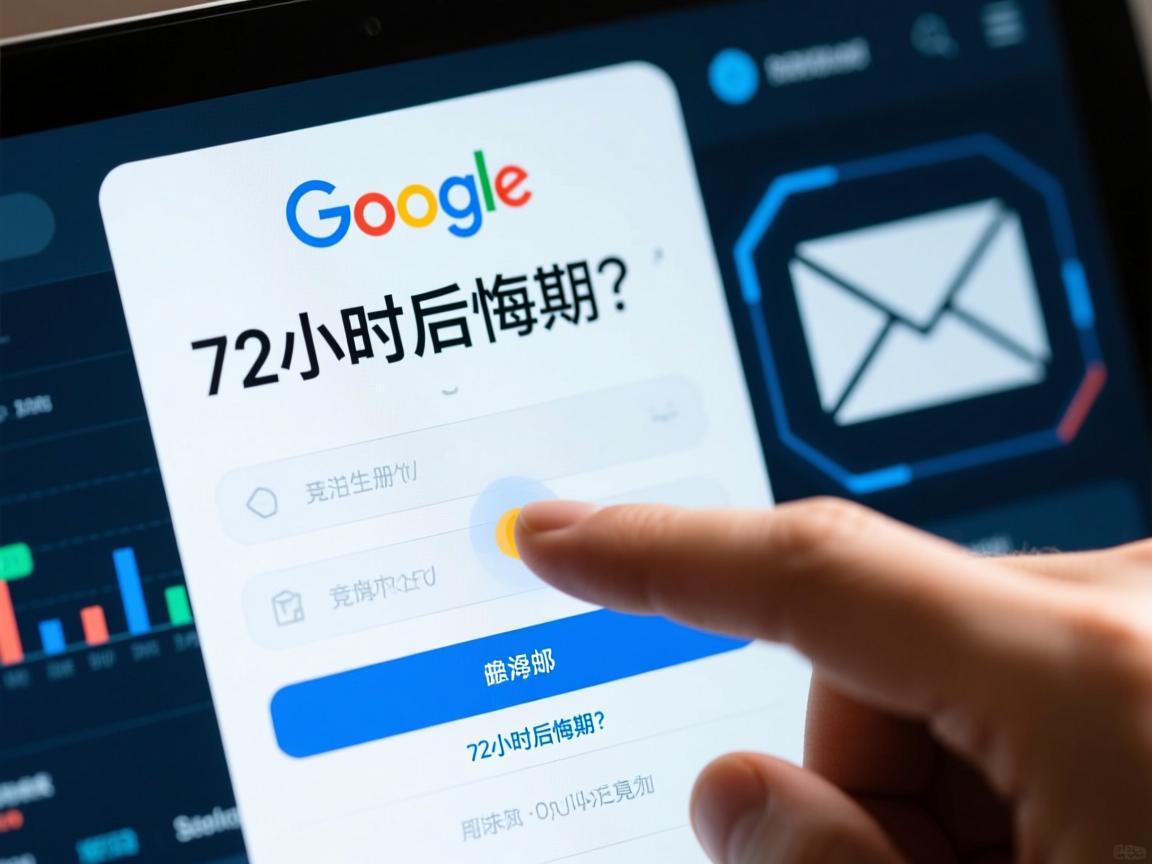 谷歌账号生死簿,手滑注册的邮箱竟有72小时后悔期?