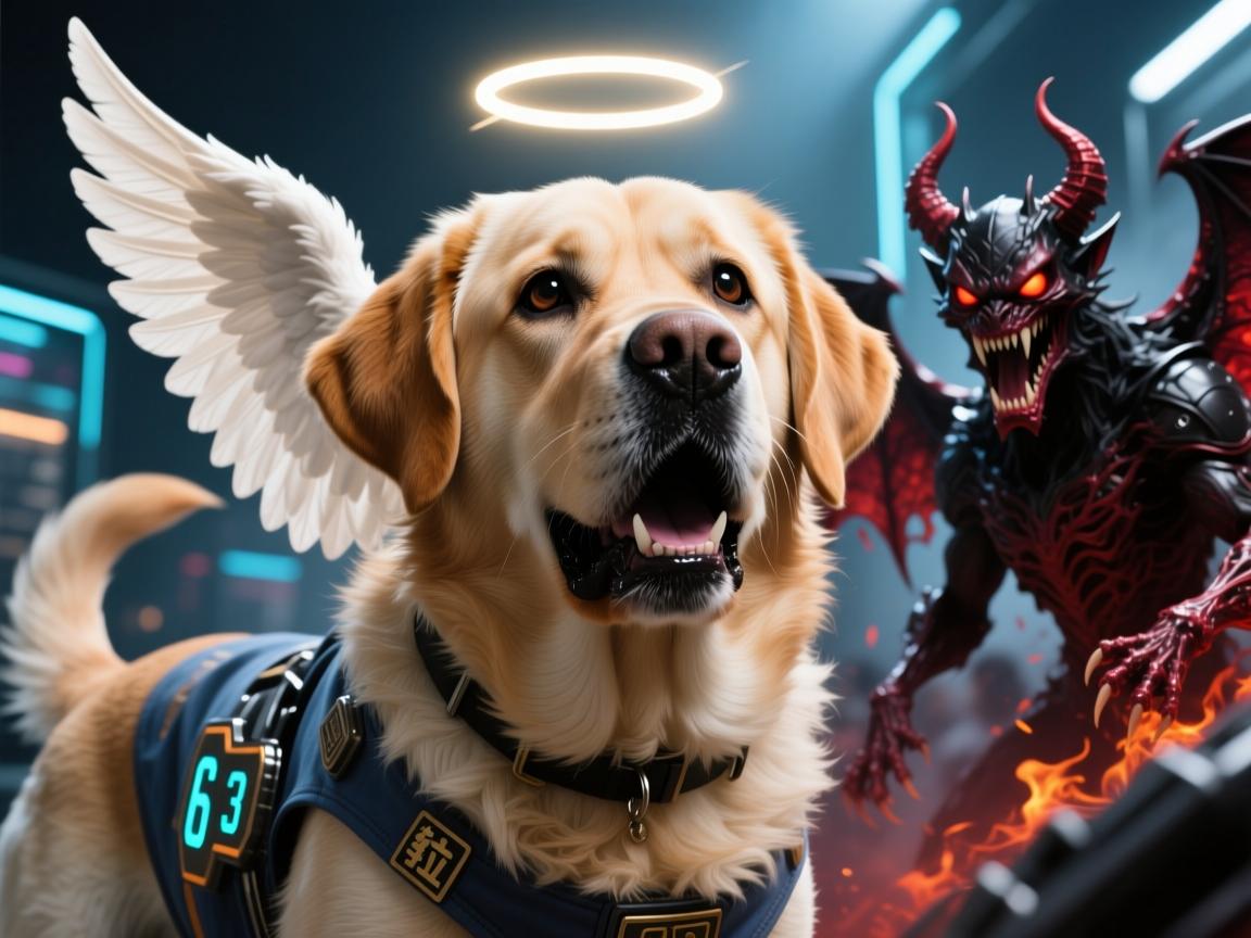 拉布拉多犬变种63惊现!新版天使恶魔引爆全球犬圈争议