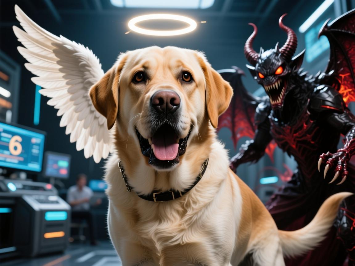拉布拉多犬变种63惊现!新版天使恶魔引爆全球犬圈争议
