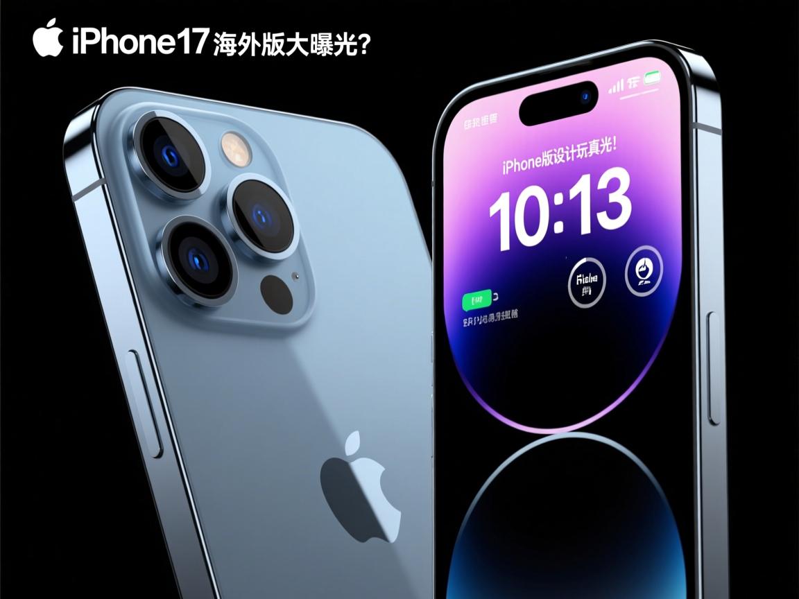 iPhone 17 海外版设计大曝光!对比 iPhone 13,苹果这次玩真的?