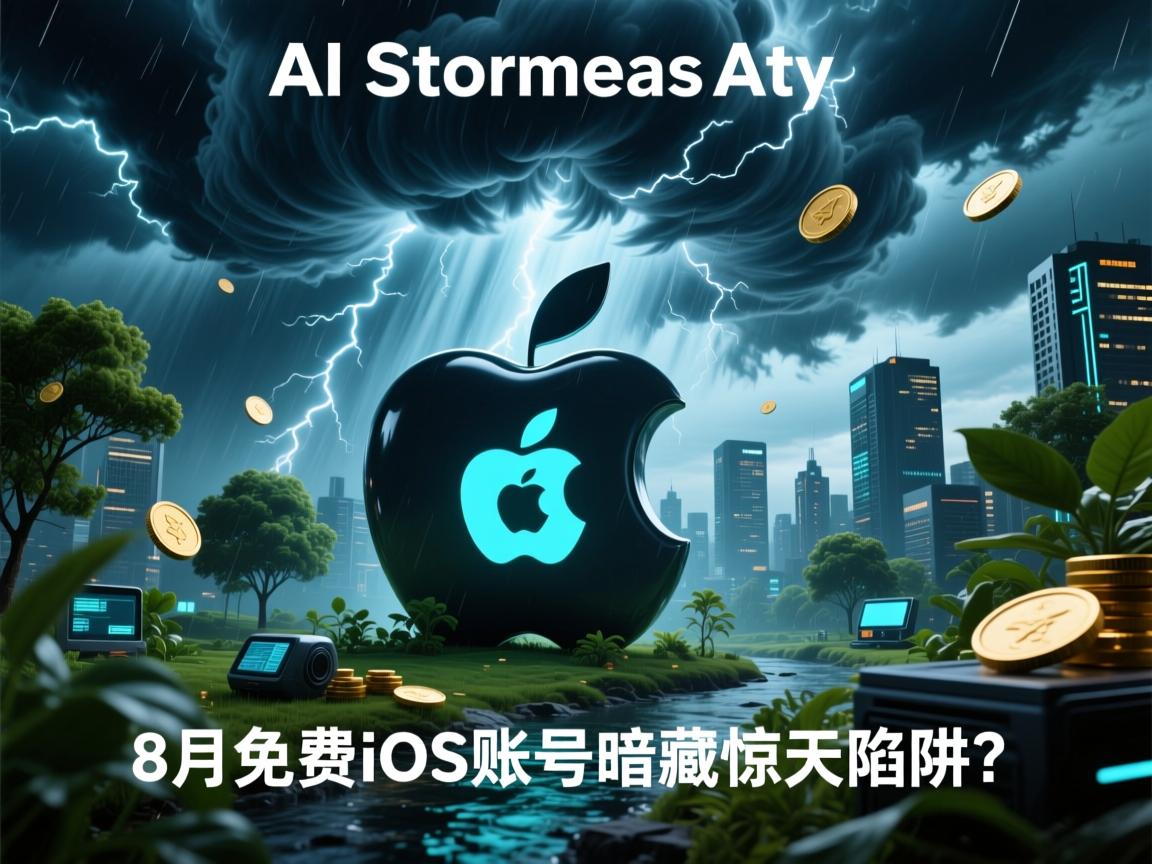 AI风暴席卷苹果生态!8月免费iOS账号暗藏惊天陷阱?