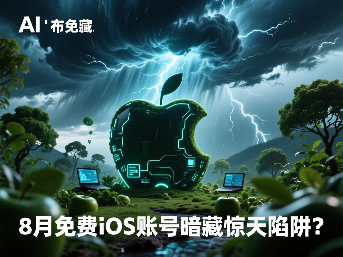 AI风暴席卷苹果生态!8月免费iOS账号暗藏惊天陷阱?