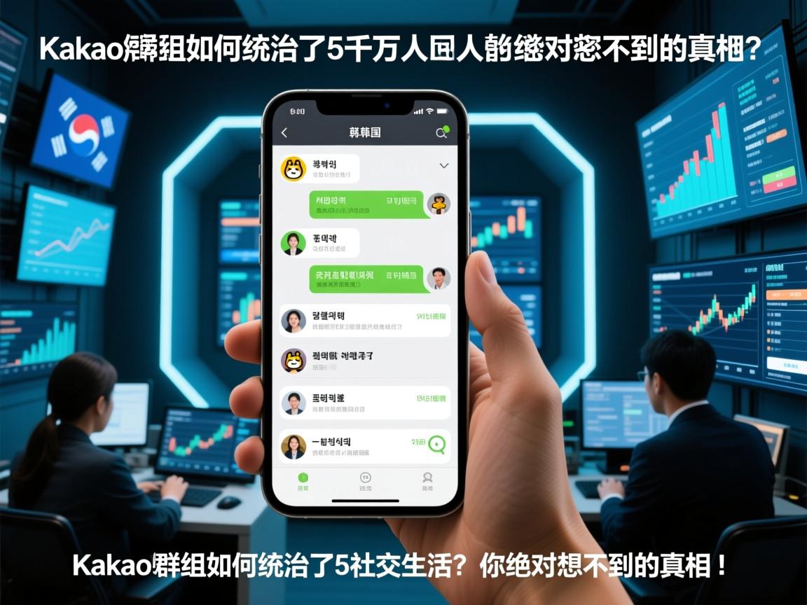 韩国人手机里的秘密基地,KakaoTalk群组如何统治了5千万人的社交生活?你绝对想不到的真相!