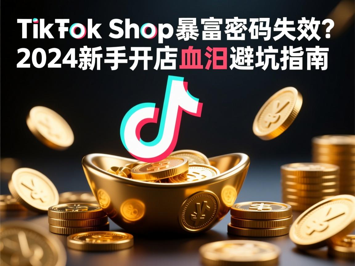 TikTok Shop暴富密码失效?2024新手开店血泪避坑指南