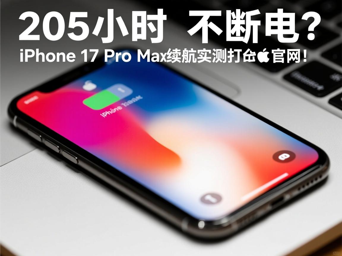 205小时不断电？iPhone 17 Pro Max续航实测打脸苹果官网！