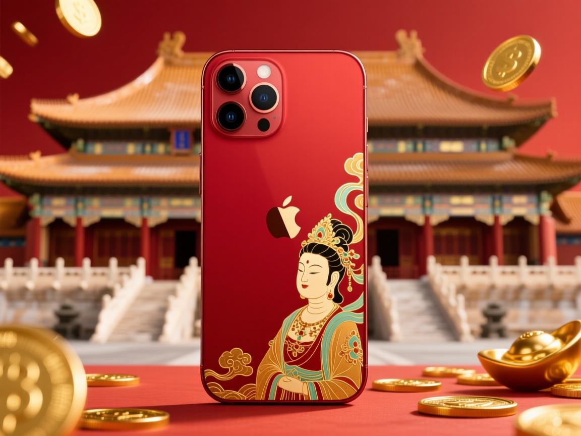 iPhone 17 Plus中国限定色曝光!故宫红引爆全网,Pro版敦煌金遭疯抢